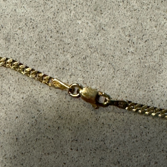 ⚜️ Gold plated Silver with rhinestones Crown necklace - Vintage Queen - Picture 13 of 14